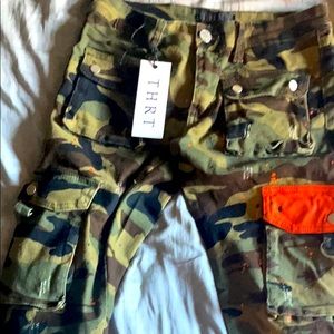 THRT Denim Woodland Cargo Pants